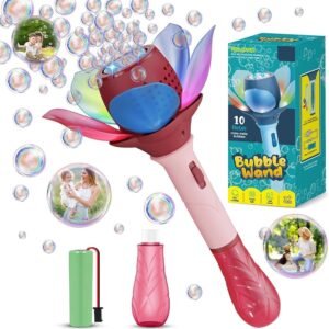 Flower Bubble Gun (Rechargable)