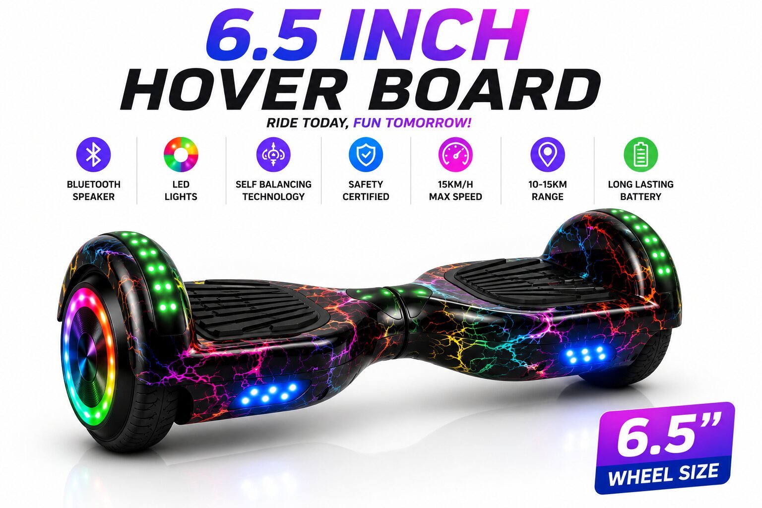 6.5 inch self balance Hover Board